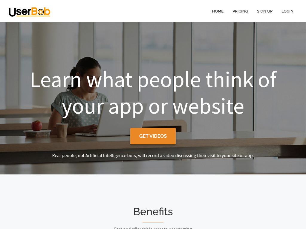 Screenshot for UserBob