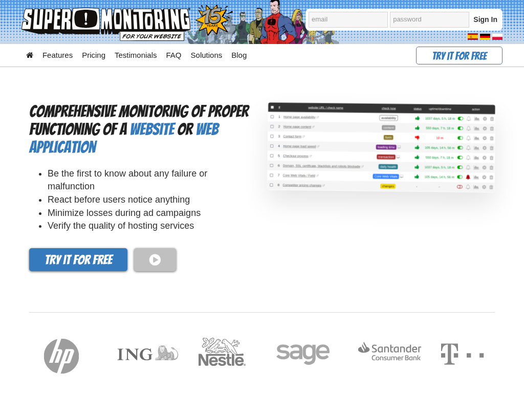 Screenshot for Super Monitoring