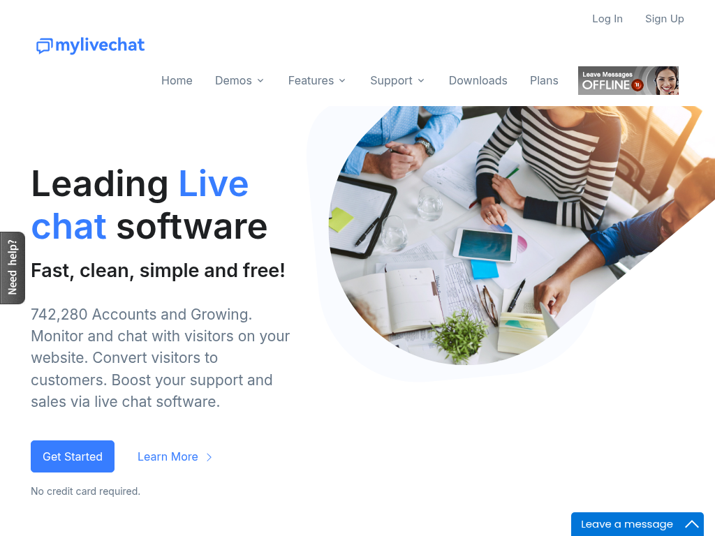 Screenshot for mylivechat