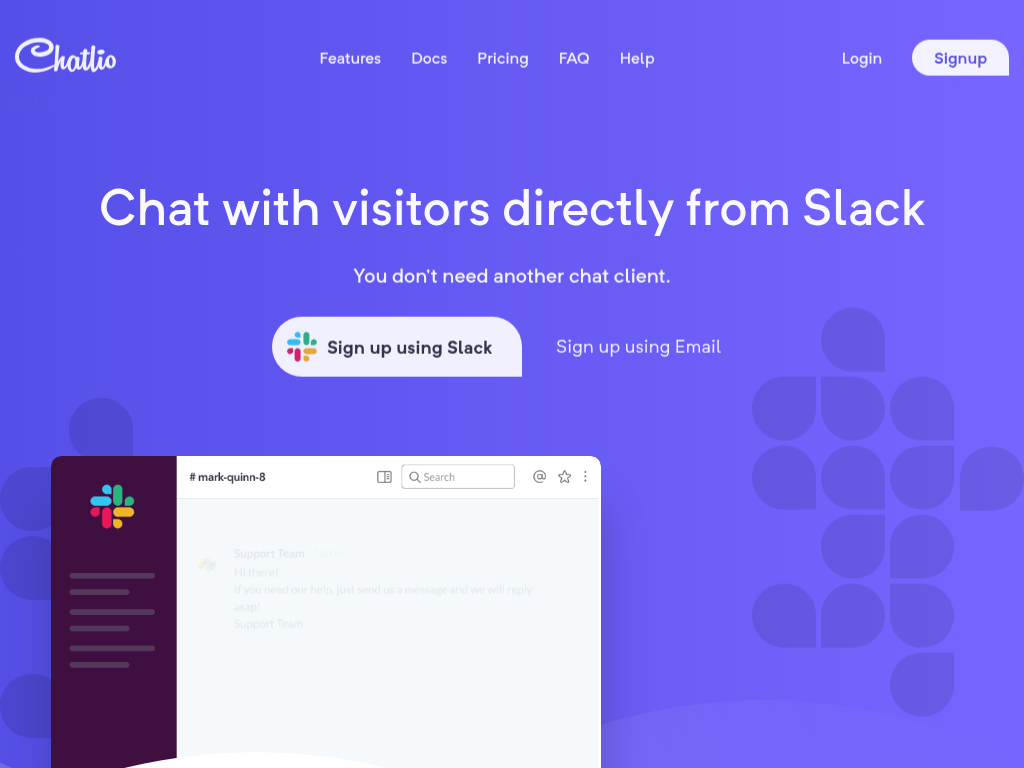 Screenshot for Chatlio