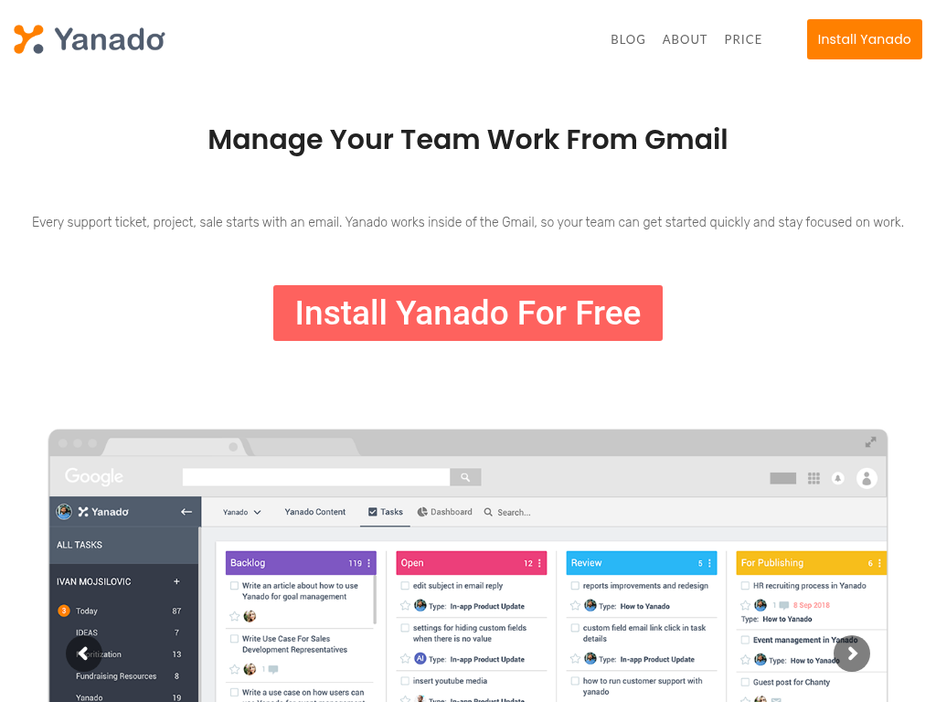 Screenshot for Yanado