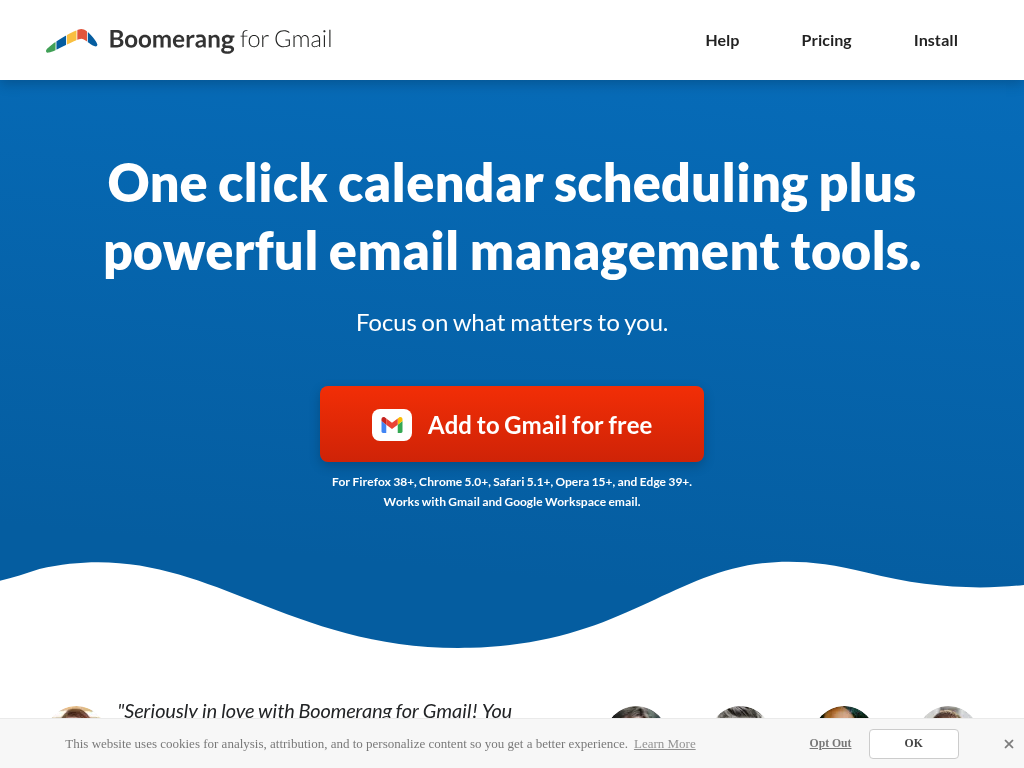 Screenshot for Boomerang